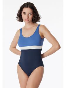 Купальник Schiesser, цвет dunkelblau/blau