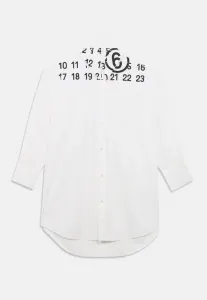 Платье-Рубашка Mm6 Maison Margiela, White