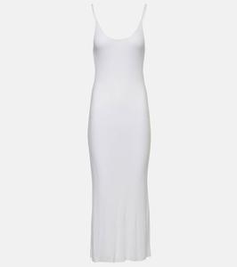Платье-комбинация из джерси leesel Khaite, White