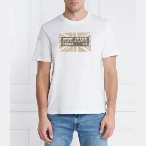 Футболка Credick стандартного кроя Pepe Jeans London, белый