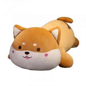 Плюшевая игрушка милая собака сиба-ину, высота 40см/60см/100см Fox fairy