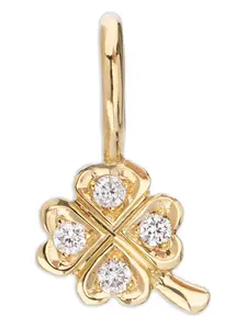 18K yellow gold Clarisse Trèfle diamond pendant We by WHITEbIRD, желтый