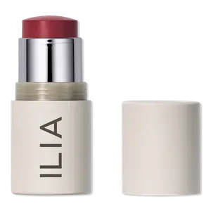 Многофункциональный кремовый стик: румяна + хайлайтер + тинт для губ ILIA, A Fine Romance (rich berry)