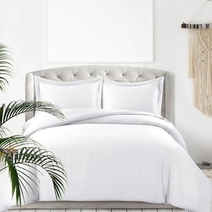 Большой комплект пододеяльников из бамбукового волокна Tribeca Living плотностью 300 нитей, белый