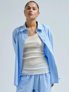 Seamless Basic Футболка «Амальфи» светло-голубого цвета