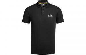 Футболка поло мужская EA7 SS24 EMPORIO ARMANI, серая