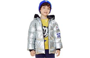 Детская пуховая куртка Disney, серебристо-серый
