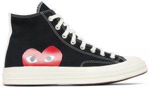 Кроссовки Converse Chuck Taylor All-Star 70 Hi Comme des Garcons PLAY Black
