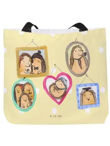 Шоппер Mr. & Mrs. Panda, желтый пастельный