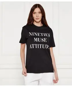 Футболка Regular fit Elisabetta Franchi, черный