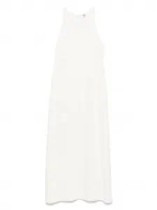 Платье макси с U-образным вырезом TOTEME, белый