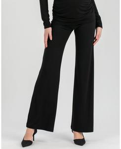 Брюки Travis для беременных с присборенной талией и расклешенным кроем PIETRO BRUNELLI MATERNITY, Black