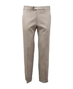 Брюки прямого кроя, итальянского производства. Michael Coal, мультиколор