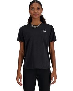 Футболка New Balance New Balance Athletics Heather, цвет Black Heather