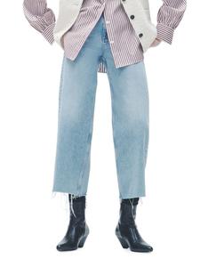 Укороченные джинсы Andi с высокой талией rag & bone, цвет Cecilia