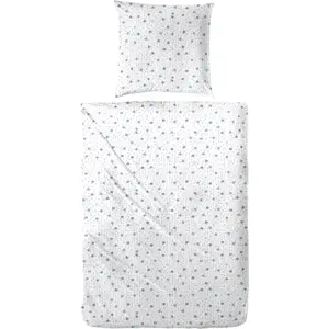 Постельное белье Primera «Мягкое постельное белье из хлопчатобумажного полотна Confetti», с мелкими точками, цвет Blau