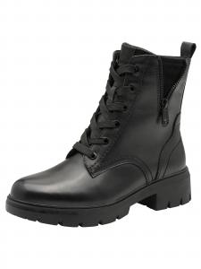 Tamaris Черные шнурованные ботинки