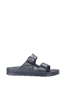 Сандалии с пряжками Arizona Birkenstock, серый