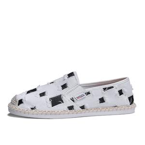 Bull charm Мужские повседневные кроссовки низкие бело-черные, цвет White