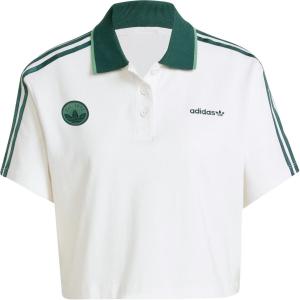 Женская укороченная рубашка поло Adidas