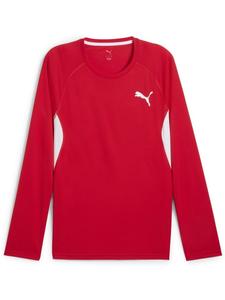 Футболка Cross The Line Longsleeve Tee 3.0 красного цвета Puma