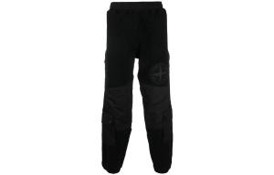 STONE ISLAND Мужские трикотажные спортивные штаны, цвет Black