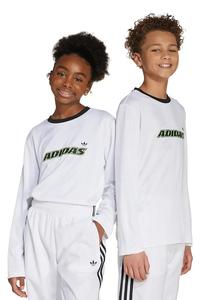 Детский лонгслив Adidas Originals, белый
