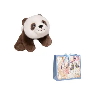 Милый и мягкий плюшевый панда коллекция плюшевая кукла высота 30cm/40cm/55cm AOLETU, коричневый