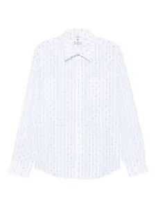 Рубашка с монограммой CASABLANCA, белый