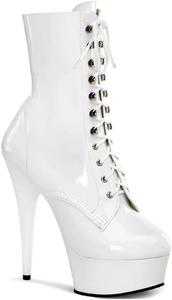 Женские ботильоны denova с очень высоким каблуком 6 дюймов, платформой для танцев на пилоне Denova's, White