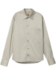 CamperLab рубашка с логотипом, серый