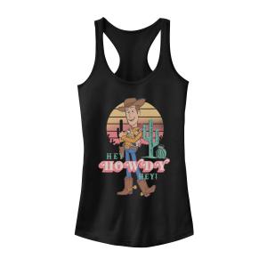 Пятое солнце для юниоров Disney Pixar История игрушек 4 Эй, привет, Вуди Танк на закате Fifth Sun, черный