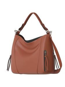 Сумка через плечо коричневого цвета Kmisso