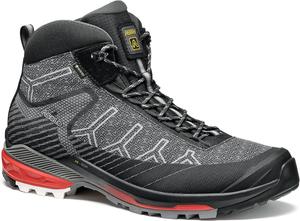 Мужские ботинки ASOLO Falcon EVO GV для походов, треккинга и легкого туризма, черный/красный