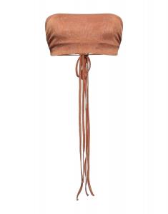 Топ Kontatto, коричневый