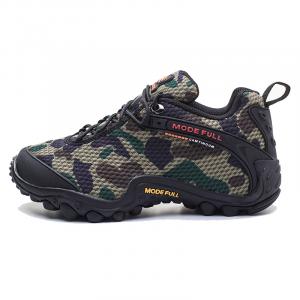 MODE FULL Женские трекинговые кроссовки Army Green с амортизацией, противоскользящей подошвой, устойчивостью к истиранию и дышащим верхом, цвет Army Green