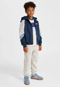 Свободная толстовка на молнии с блокировкой Hummel, Dress Blues Faded Denim