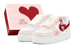 Женские кроссовки Air Force 1 Abrasion Resistant Low Top Nike, розовый