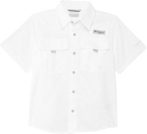 Columbia Boys Bahama II рубашка с коротким рукавом, White