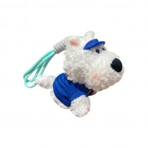 Вест хайленд пэппи дог, плюшевая игрушка-брелок кукла плюшевый кулон высота 12см/16см CST WODLD MAOHUN, синий