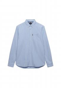 Superdry & Co Рубашка на пуговицах 'Essential' комфортного кроя в небесно-голубом цвете