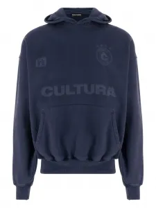 Худи с логотипом Cultura, синий