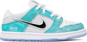 Кроссовки April Skateboards x Dunk Low SB TD 'Turbo Green', зеленый