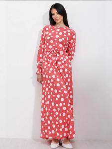 Bigdart Вязаное платье в цвете Raspberry