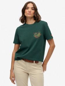 Футболка Tokyo Narrative расслабленного кроя Superdry, Enamel Green