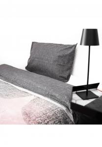 Комплект постельного белья Cofi с пододеяльником и наволочками, 155x200 см, серый