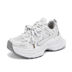 Низкие массивные кроссовки женские серые La Chapelle, Gray