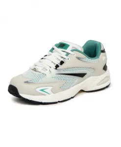 Сетчатые кроссовки SN23 бело-зеленого цвета D.A.T.E., зеленый