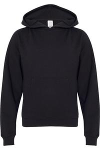 Independent Trading Co. Молодежная толстовка с капюшоном средней толщины, черный