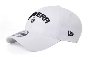 New Era Хлопковая бейсболка унисекс белая, White